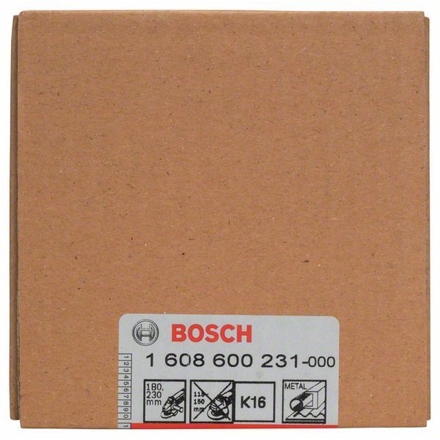 Шлифовъчен капак BOSCH, коничен, - метал_чугун90 mm,110 mm,55 mm,16