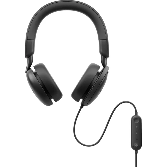 Slušalke Dell z mikrofonom WH5024 črne