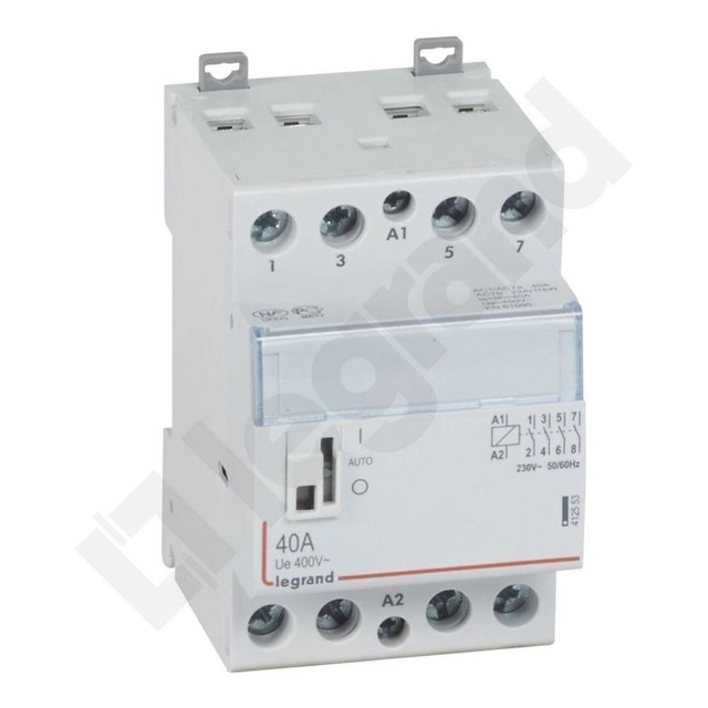 SM modulär kontaktor 340 40A 230V 4NO med manipulatorn