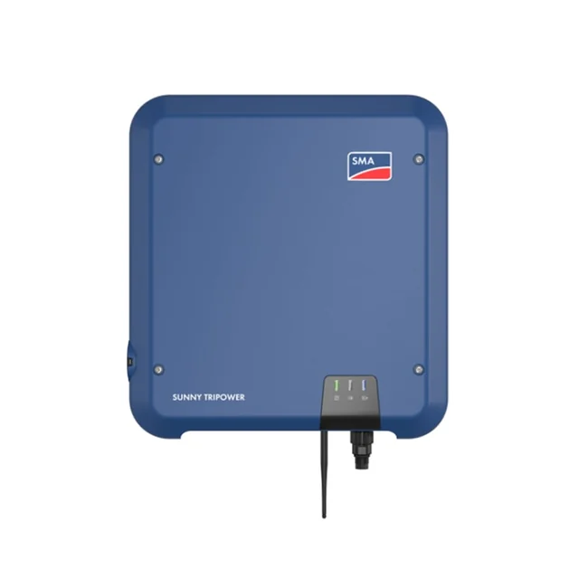 SMA inverter 10kW, rácson, háromfázisú, 2 mppt, kijelző nélkül, wifi