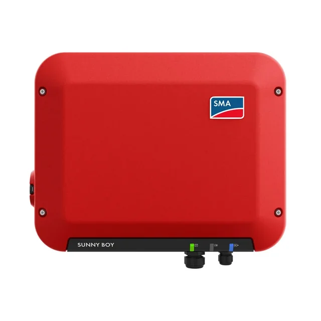 SMA inverter 1.5kW, on-grid, enfas, 1 mppt, utan display, wifi