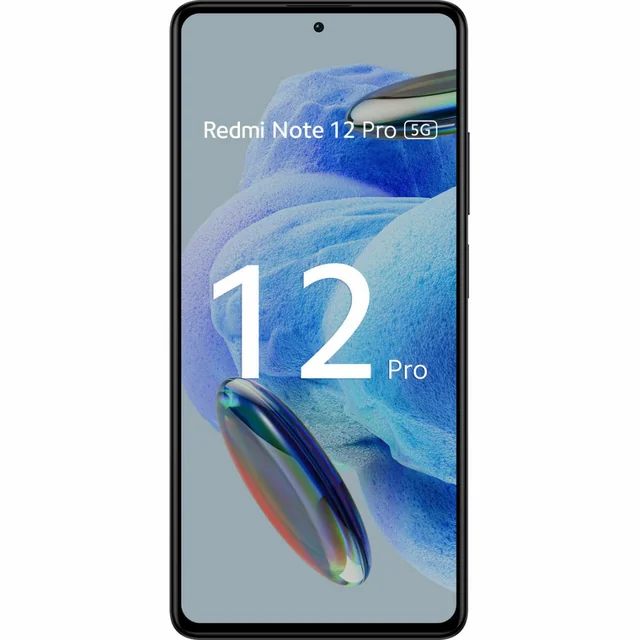 Smartfóny Xiaomi Note 12 Pro 5G 6,67&quot; MediaTek Rozmer 1080 6 GB RAM 128 GB Čierna Polnočná čierna