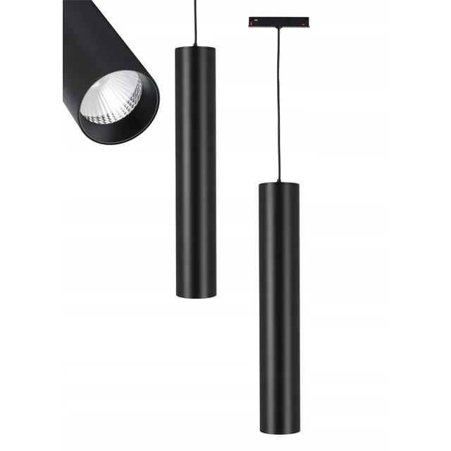 smartLED LED Spot hanglamp 12W voor magneetrail Lichtkleur: Warm wit