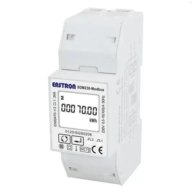 Смартметър DEYE монофазен SDM230 MODBUS V2 1P,EASTRON