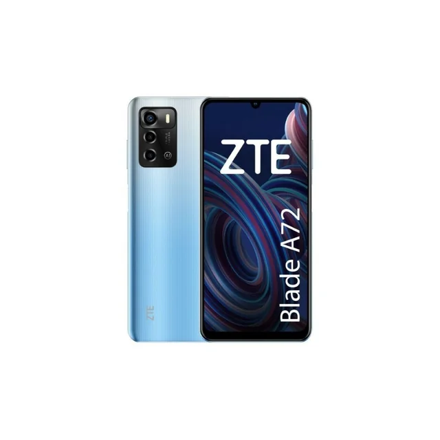 Smartphones ZTE ZTE Blade A72 6,74&quot; 3 GB RAM 64 GB 13 MP + 5 MP Azul 64 GB 1 TB Octa Core %p8/ % GB de RAM 6,74&quot;
