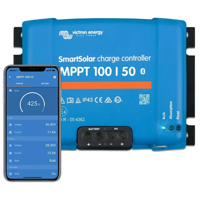 SmartSolar MPPT 100/50 Victron Energy įkrovimo valdiklis