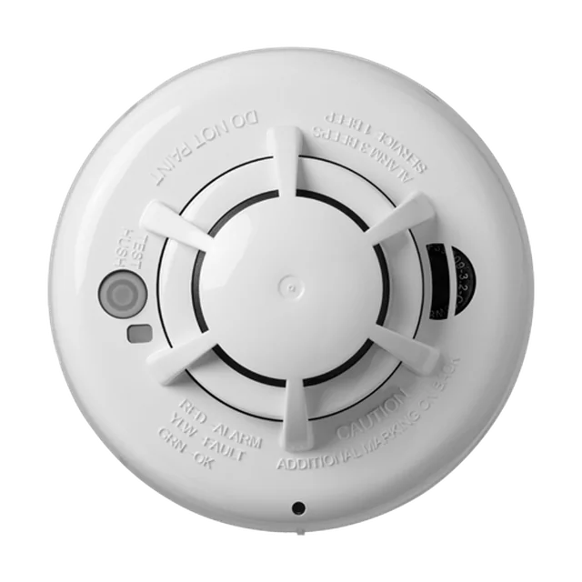 Smoke and temperature detector, wireless compatible PowerG 868 MHz - DSC PG8936