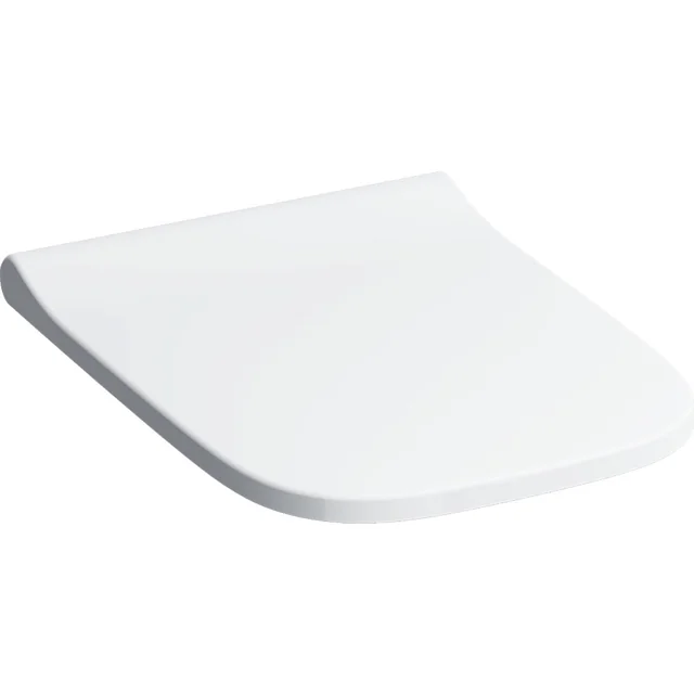 Smyle Square Toilet seat, top mount, soft close, with removable hinges, overlapping toilet seat cover