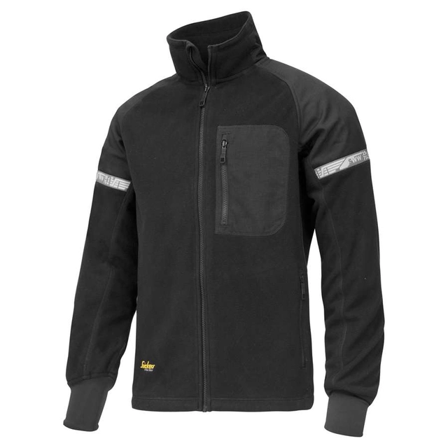 Snickers Workwear Jacket AllroundWork fleece black Size: L