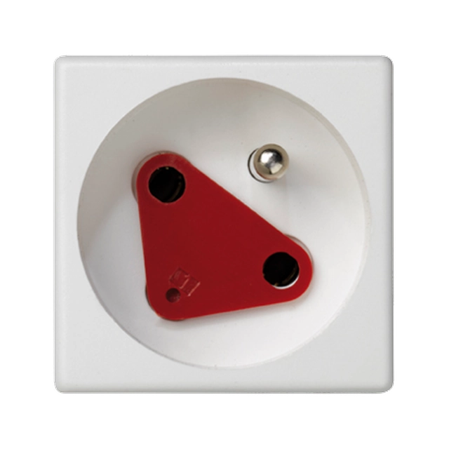 Socket outlet Kontakt-Simon KS22 / 9 White Push-in clamp Plastic IP20