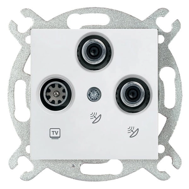 Socket TV-2xSAT Viko Panasonic Karre white