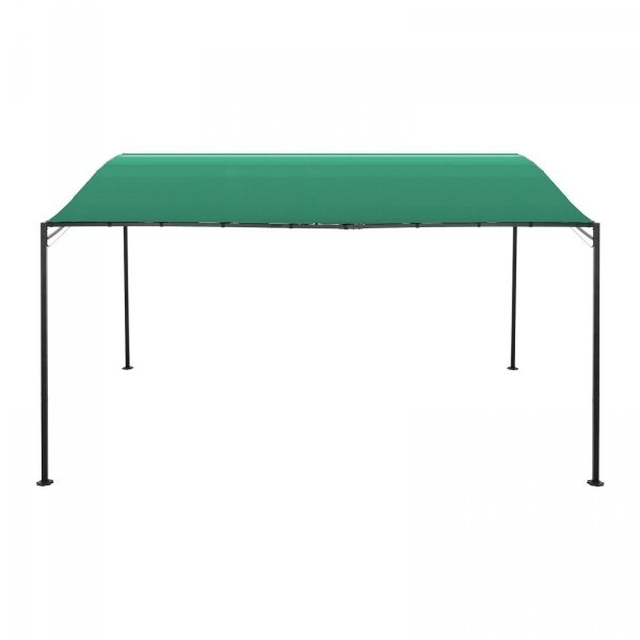 sodo pavėsinė -4 x 3 x 2,5 m - tamsiai žalias UNIPRODO 10250059 UNI_GAZEBO_3X4G