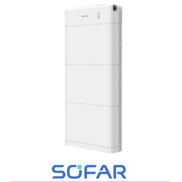 SOFAR Accumulatore di energia 15kWh zawiera(3 x BTS-5K Batteria 5kWh e BTS 5K-BDU Modulo di gestione con base)