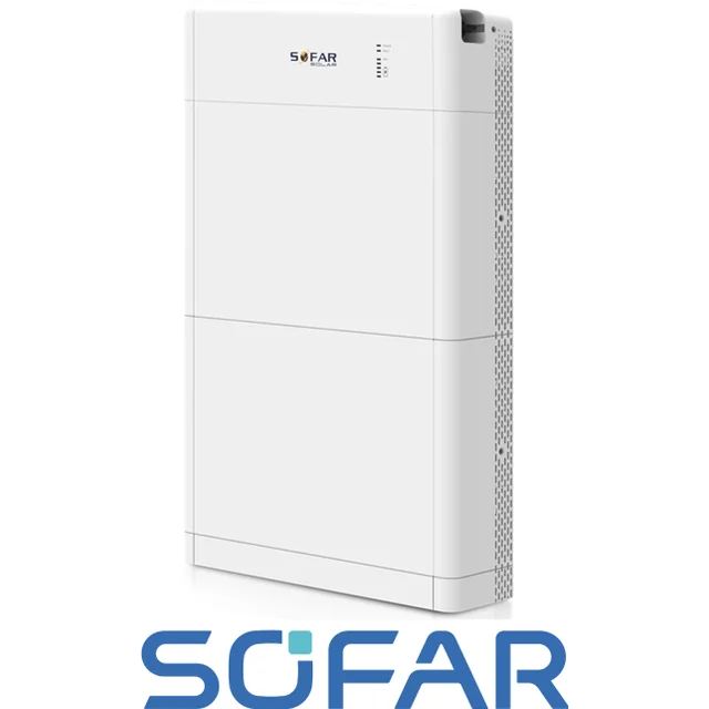 SOFAR Energijos saugykla 5kWh zawiera(1 x BTS-5K Baterija 5kWh ir BTS 5K-BDU Valdymo modulis su pagrindu)