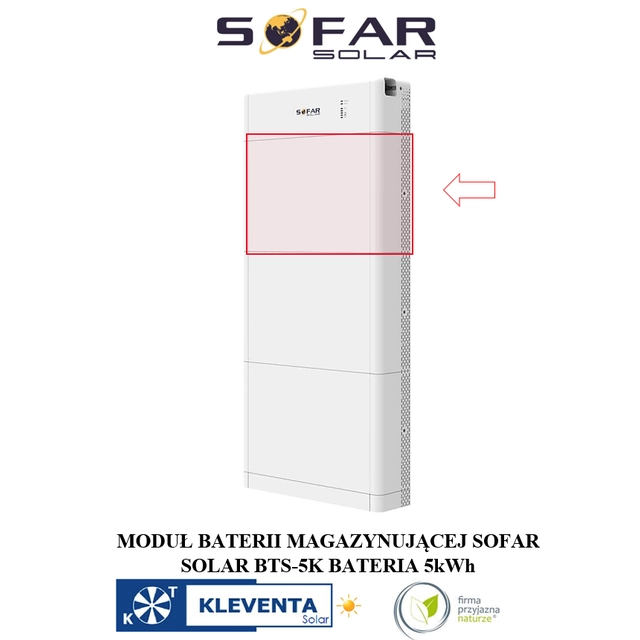 SOFAR SOLAR BTS BTS AKKU 5K E5-DS5 (varastossa, välitön toimitus)