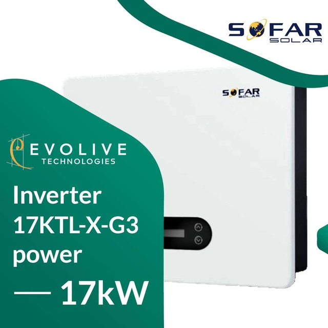 Sofar Solar invertor 17KTLX-G3 3F SofarSolar