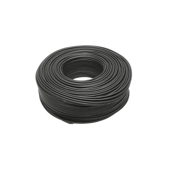 Solar cable 4mm copper roll 200m black