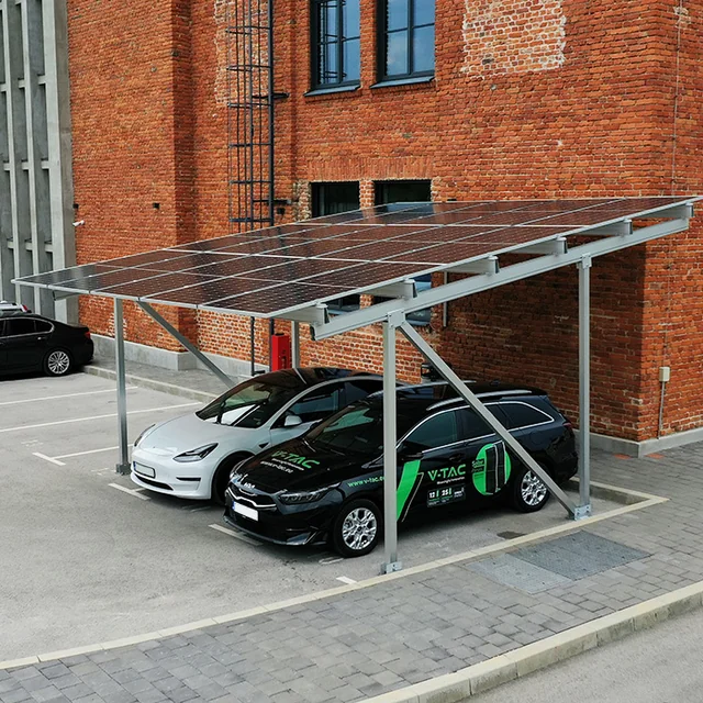 Solar carport CARPORT för 2 bilar