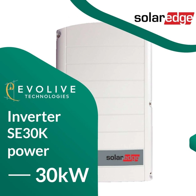 SOLAREDGE inverter SE30K - RW00IBNM4