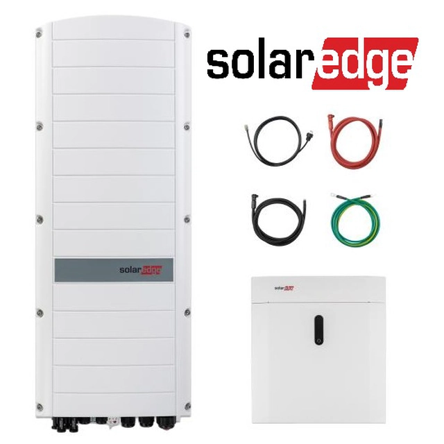 „SolarEdge“ namų rinkinys SE10K-RWS + baterija 4,6kWh + akumuliatoriaus / keitiklio kabelis RWS IAC-RBAT