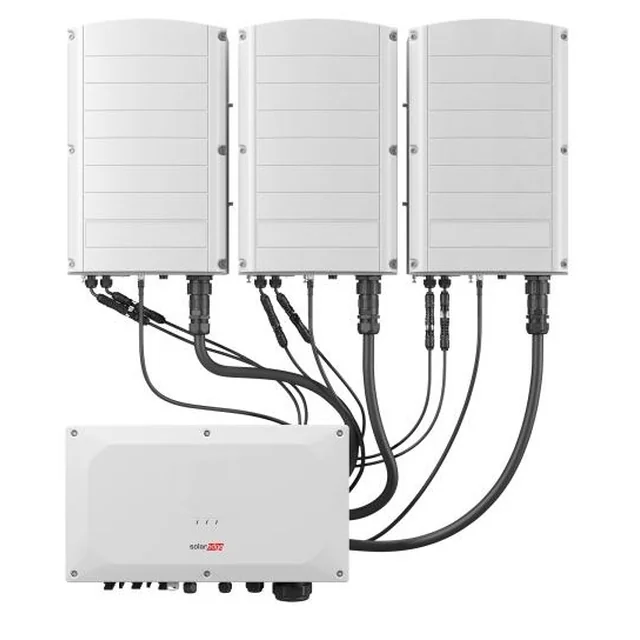 SolarEdge SE100K 3-fazowy nustatytas (1*SE100K-RW00IBNM4 + 3*SESUK-RW00INNN4)