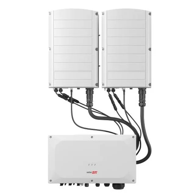 SolarEdge SE50K 3-fazowy ingesteld (1*SE50K-RW00IBNM4 + 2*SESUK-RW00INNN4)