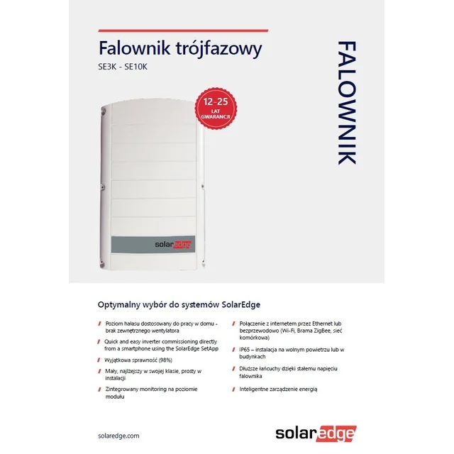 Solaredge SE6K 3-phase-RW0