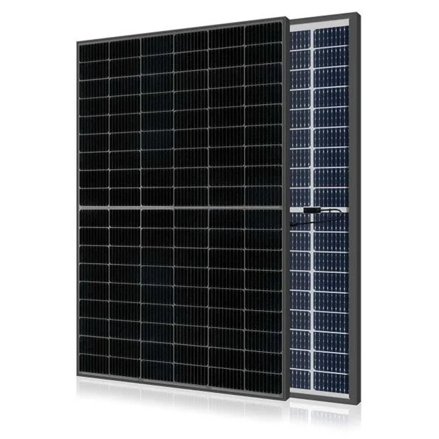 Соларен модул OmnisPower Cortex OP415M54-P3-BF двулицева черна рамка