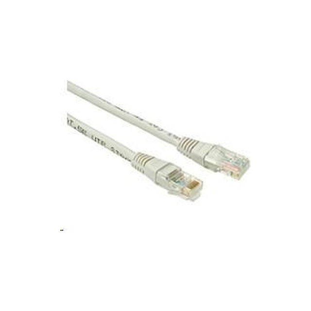 Solarix Patch cable CAT5E UTP PVC 3m gray non-snag-proof