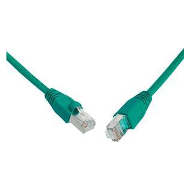 SOLARIX patch cable CAT6 SFTP PVC 5m green