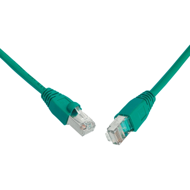 SOLARIX patch cable CAT6 UTP PVC 5m green snag-proof