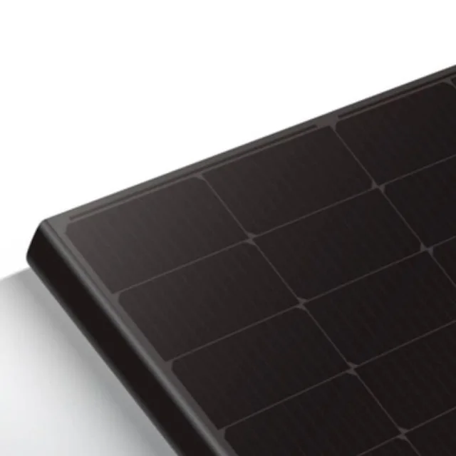 Solarni panel DAH Solar 400 W DHM-54X10/BF/FS(BB)-400W | Celozaslonski, P-tip, dvostranski, polno črn, s črnim okvirjem