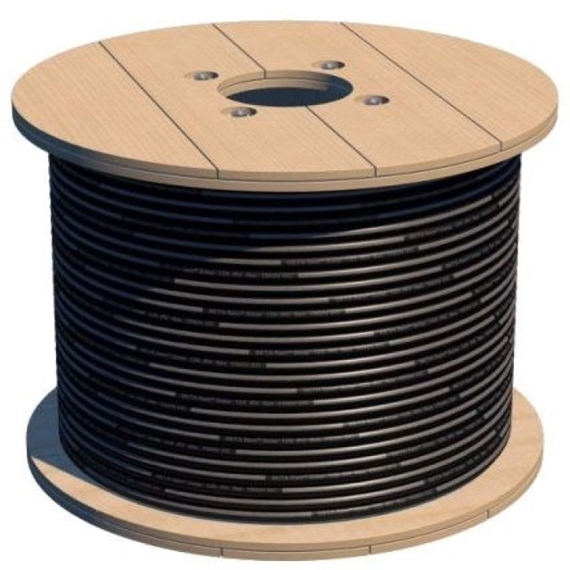 Solárny kábel KUKA 6mm Bubon 500m, Čierny