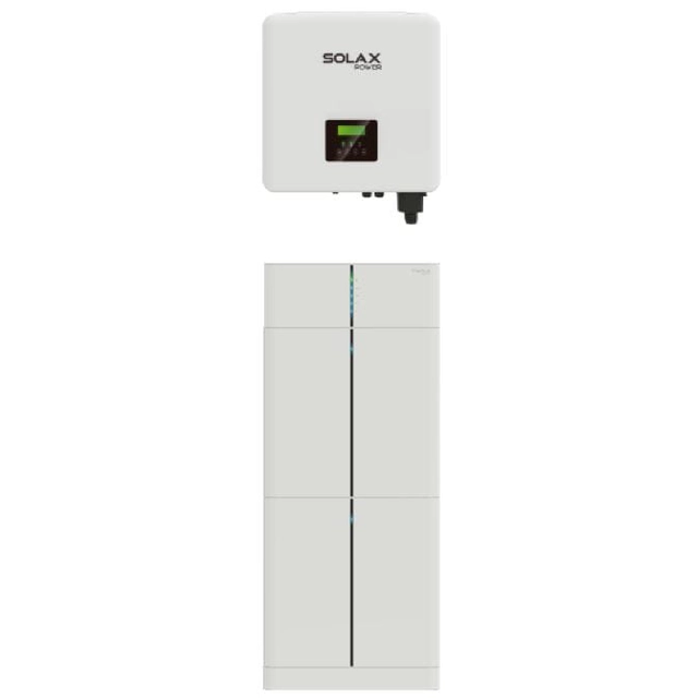 SOLAX - Kit Inversor de Bateria Padrão X3-FIT-10.0-W + Armazenamento de energia 6kWh (MIN 10 conjuntos)