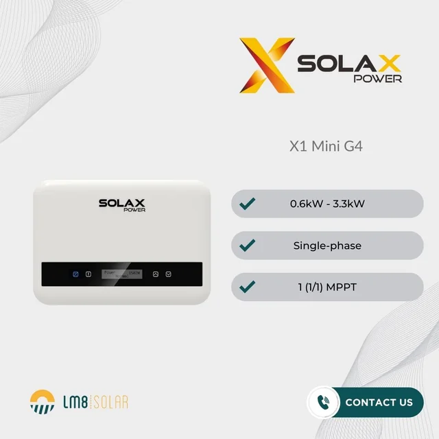 Solax X1-MINI-1.5 kW, Buy inverter in Europe