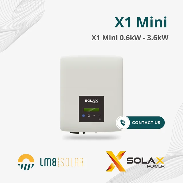 Solax X1-MINI-3.0 kW, Køb inverter i Europa
