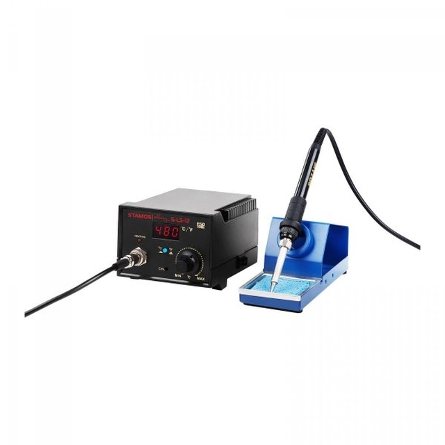 Soldering station - 65 W - soldering iron - LED STAMOS 10021005 S-LS-12
