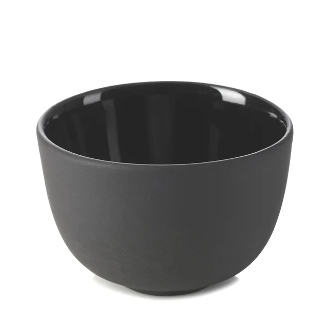 Solid black bowl 30 ml