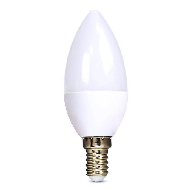 Solight LED bulb, candle, 8W, E14, 3000K, 720lm