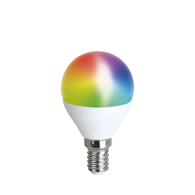 Solight LED SMART WIFI bulb, miniglobe, 5W, E14, RGB, 400lm