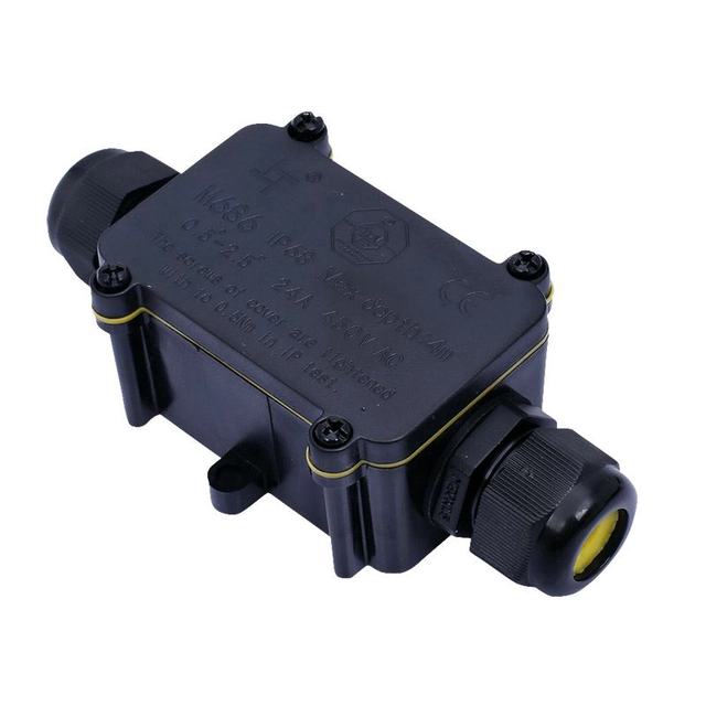 Solight waterproof junction box IP68, 5-9 / 9-12mm, max 2.5mm2