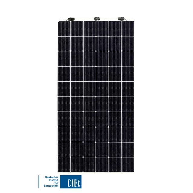 SoliTek SOLID Bifacial 370W γυαλί-γυαλί χωρίς πλαίσιο