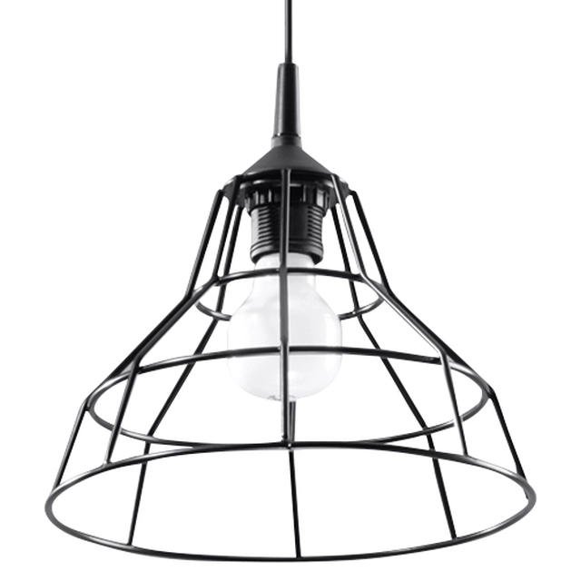 Sollux lampa wisząca Anata E27 czarna SL.0146