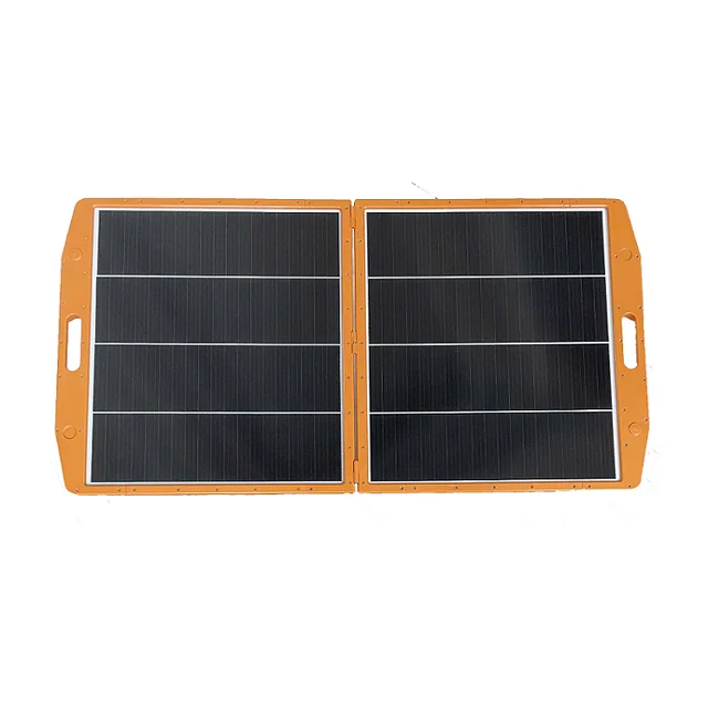 Solmaxin kannettava ja taitettava aurinkopaneeli retkeilykalastukseen retkeilyyn, mukana 2 ohjainlaturit