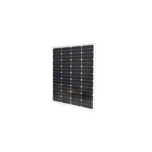 Solpanel 75W Polykristallin solcell med anslutningskabel 1m 780x680x25mm Breckner Tyskland