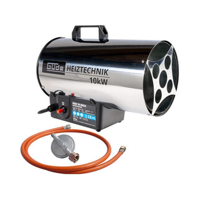 Soplador de aire caliente Güde GGH 10 INOX pb gas