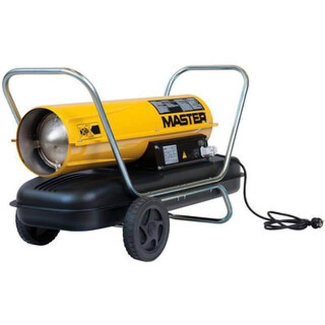 Soplador de aire térmico diésel Master B150CED 44000 W | 15 m³/min | 230 V