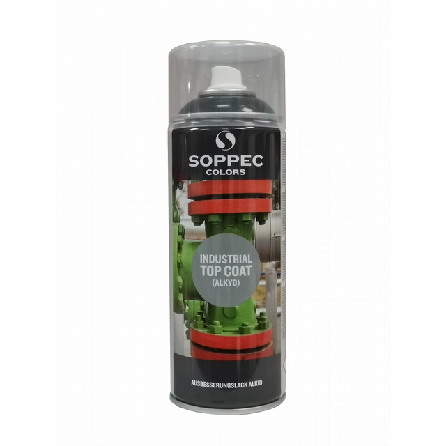 Soppec Spray fekete RAL 9005 400 ml