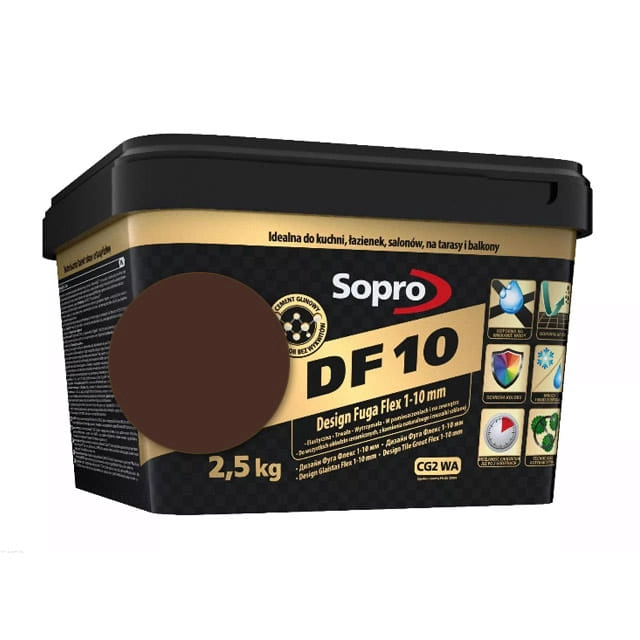 Sopro DF flexible grout 10 log brown (59) 2,5 kg