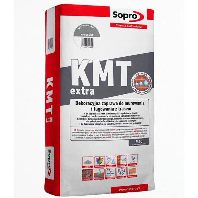 Sopro KMT Extra κονίαμα κλίνκερ 289 λευκός αλάβαστρος 25kg